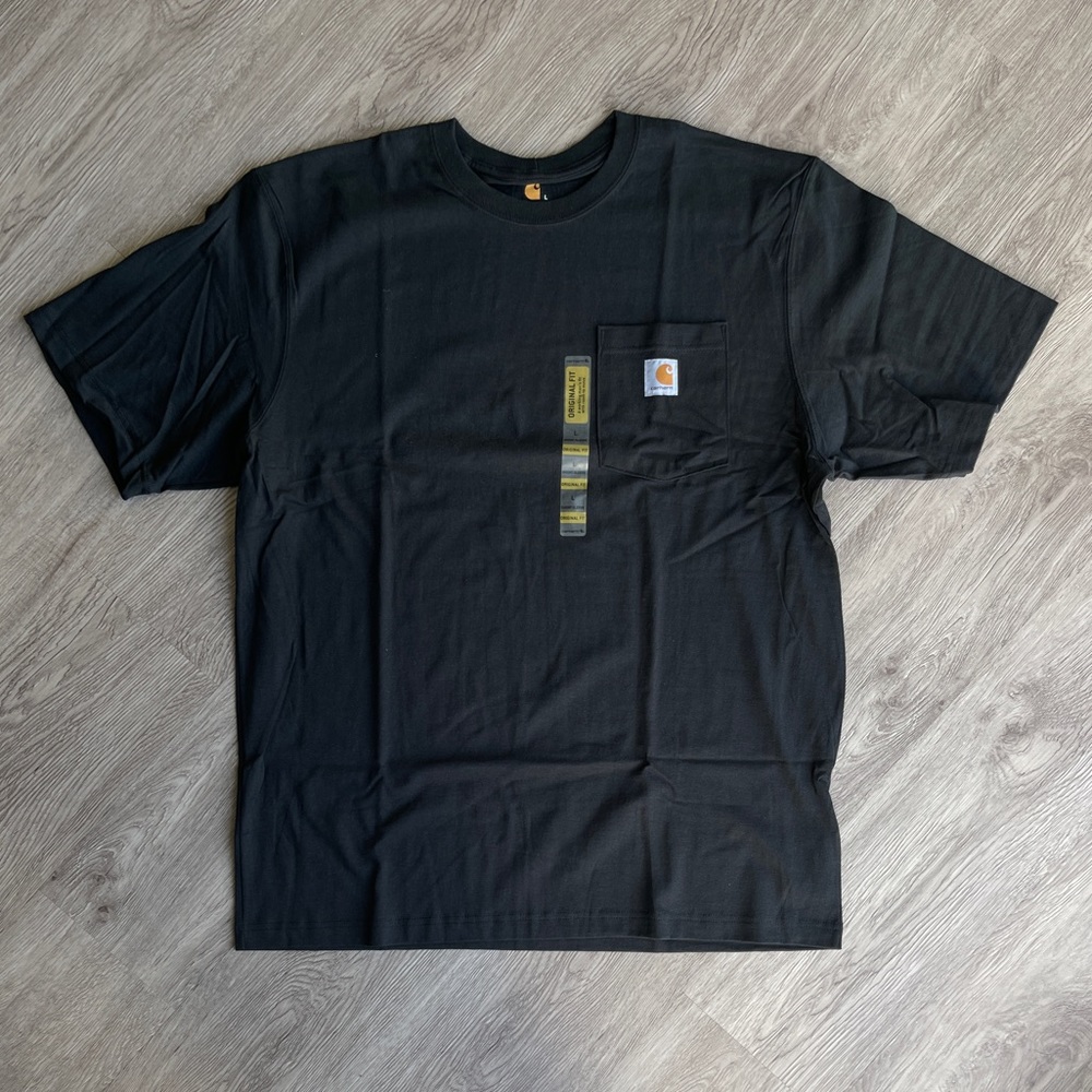 CARHARTT T-SHIRT BLACK LARGE BRAND NEW